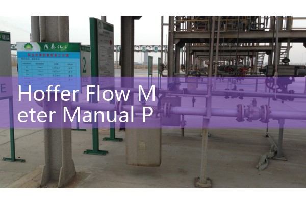 Hoffer Flow Meter Manual PDF: Wiring High-Frequency Pickups to Smart Enclosure Signal Converters